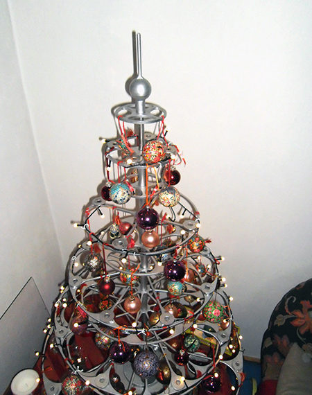 Design-Weihnachtsbäume aus Metall